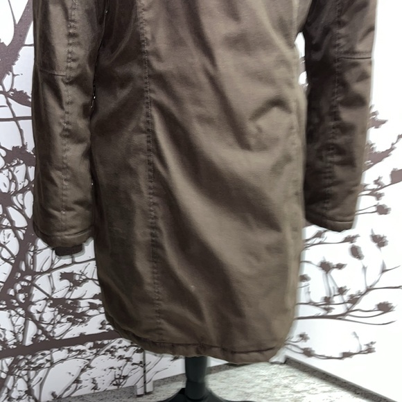 Streetwear Society Size S Brown Long Coat Jacket with Hidden Inner Pocket $35 - Picture 6 of 17